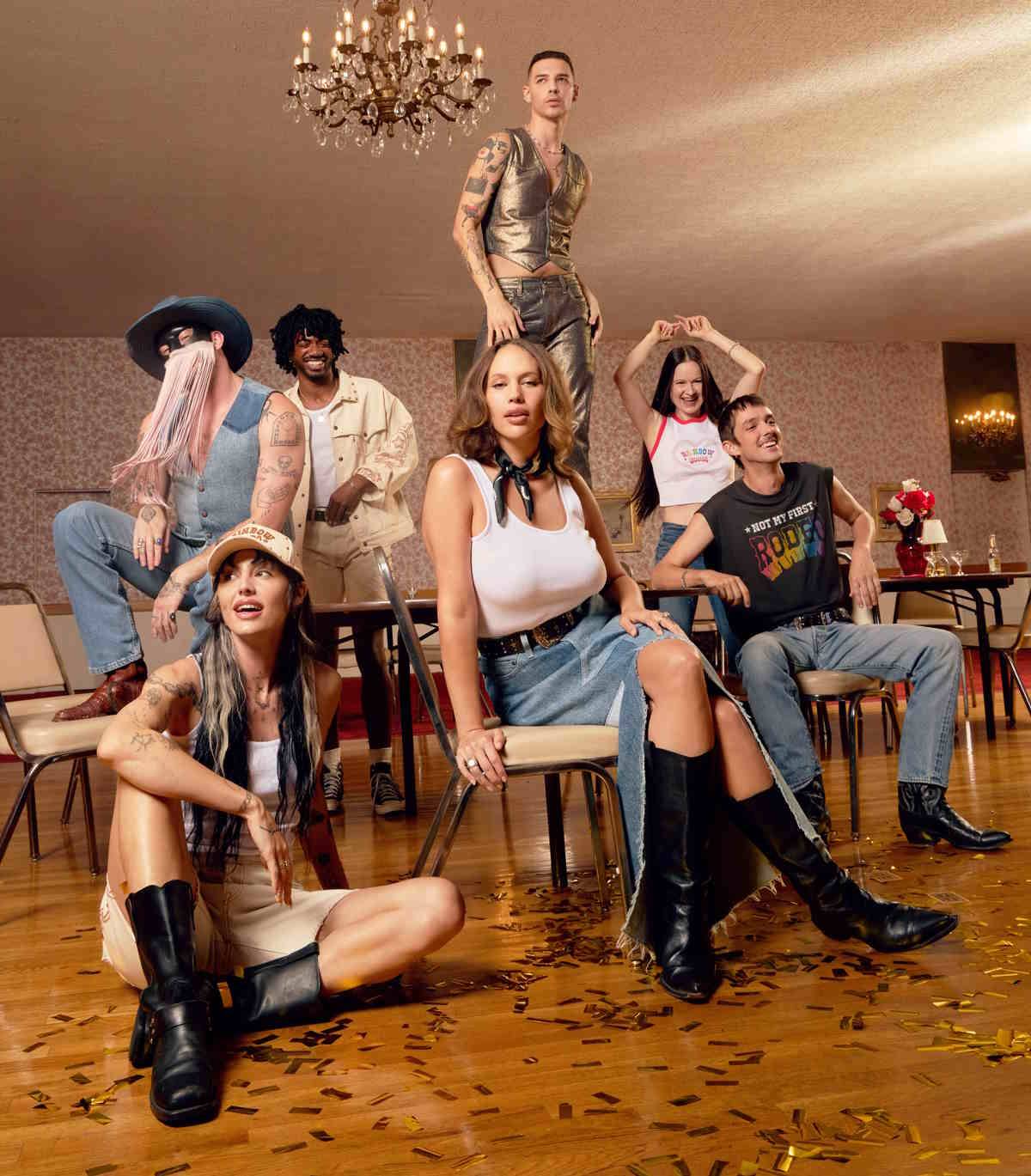 Kolekcja Levi’s z okazji Pride Month, inspirowana „Tęczowymi Rodeo.