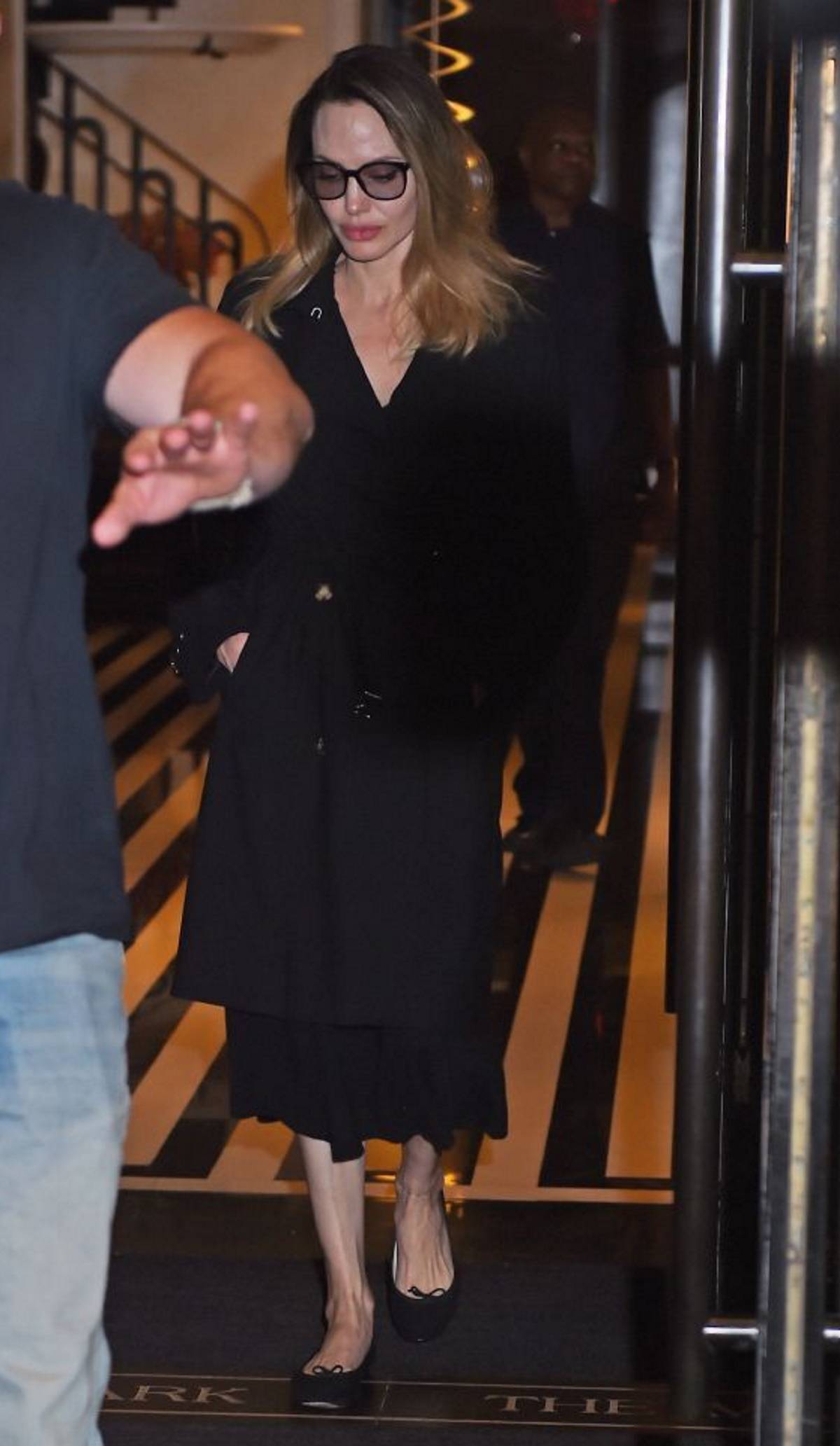 Angelina Jolie w balerinkach na ulicach Nowego Jorku.