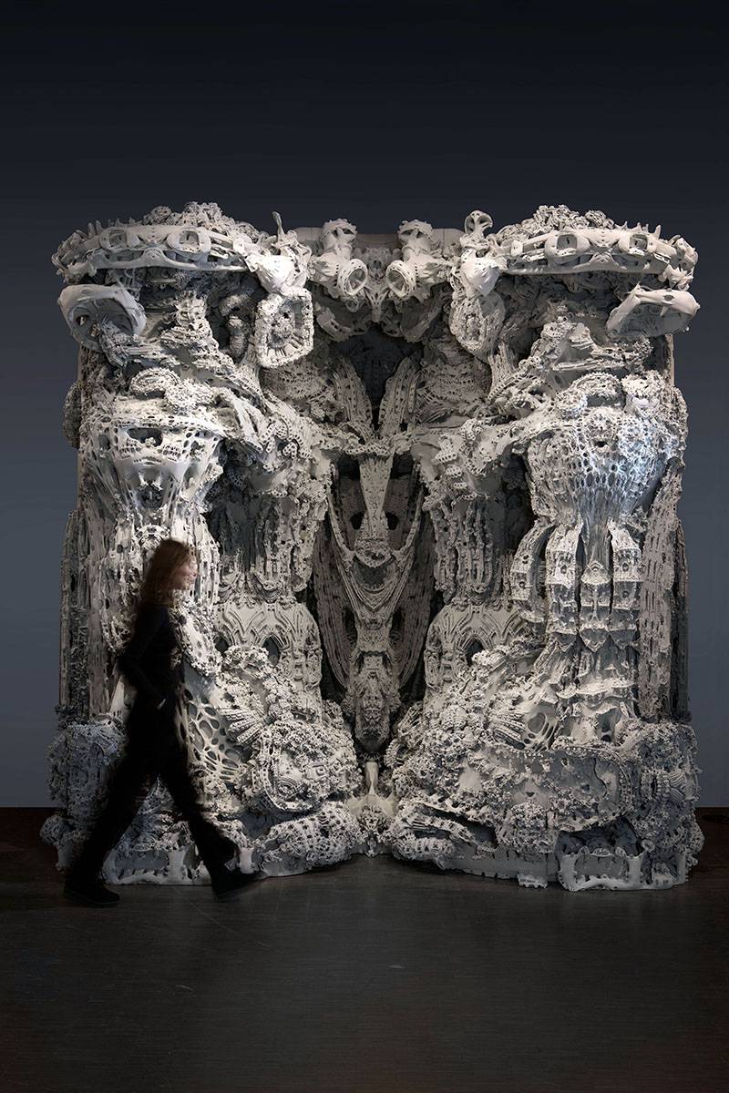 Digital Grotesque II (2017) (Fot. Fabrice DallAnese)