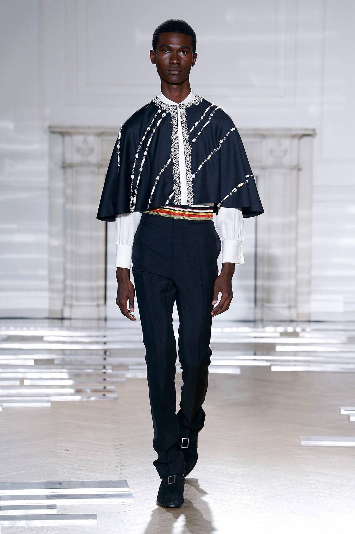 Wales Bonner - Salon Show - London Collections Men wiosna-lato 2017 (Fot. Estrop/Getty Images))