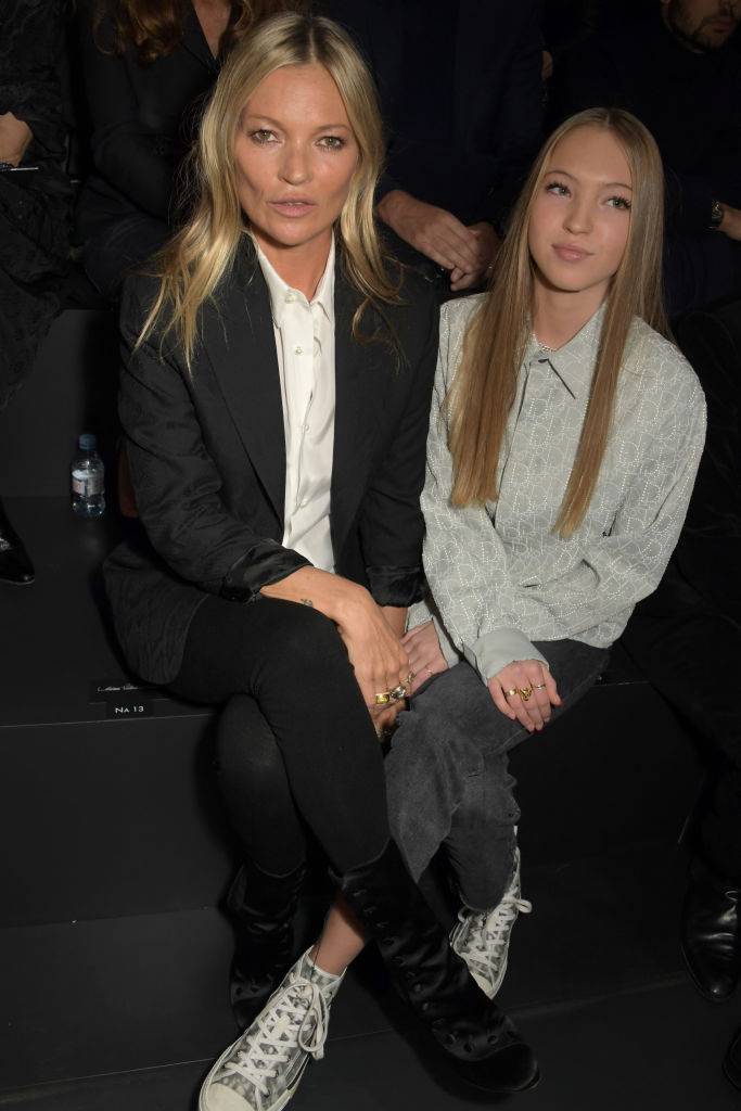 Kate Moss z córką Lily Grace (Fot. Getty Images)