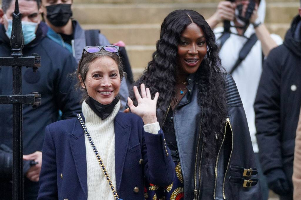 Christy Turlington i Naomi Campbell (Fot. Getty Images)