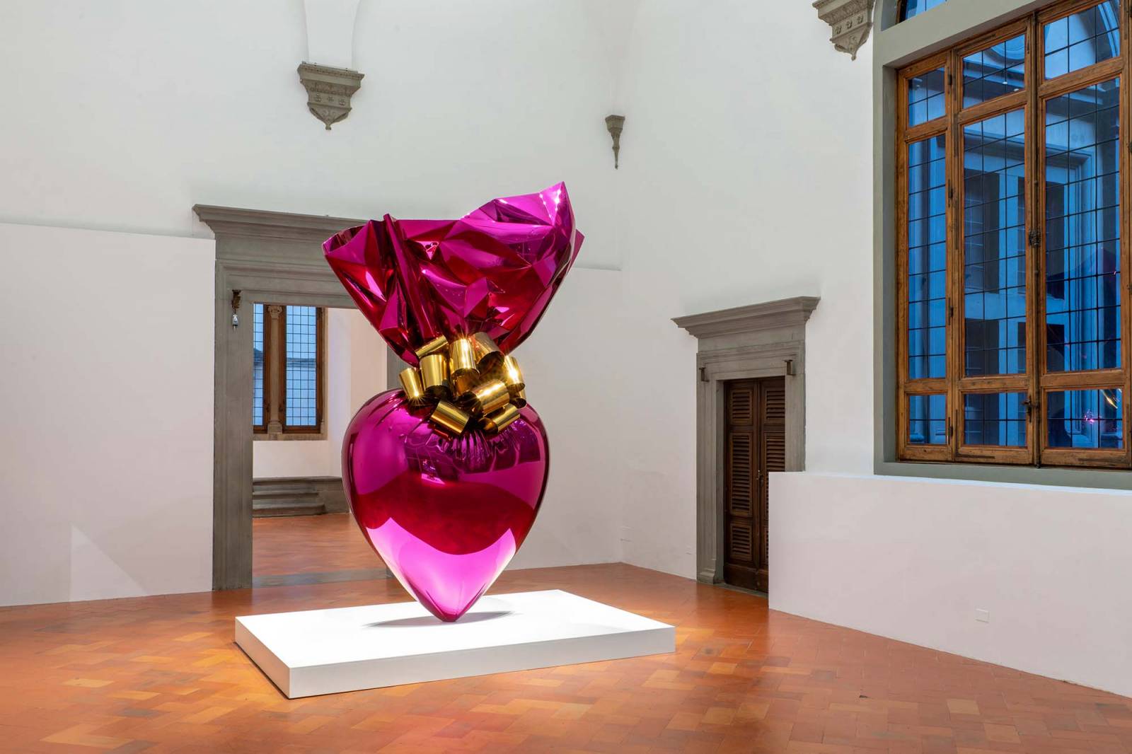 Wystawa Jeffa Koonsa „Shine” w Palazzo Strozzi we Florencji. Fot. Ela Bialkowska OKNO studio