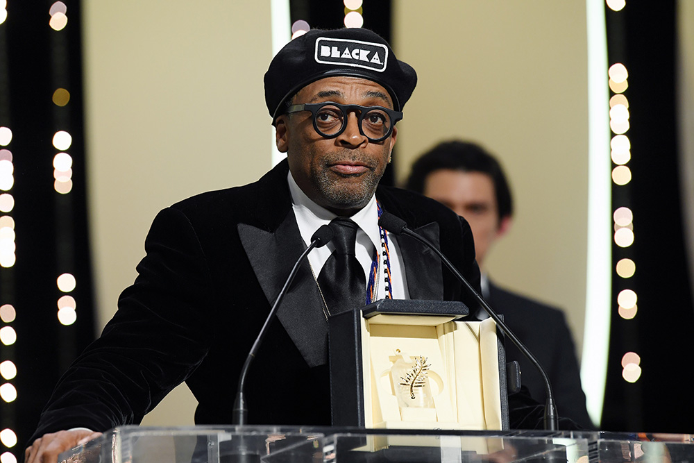 Spike Lee ze Złotą Palmą (Fot. Getty Images)