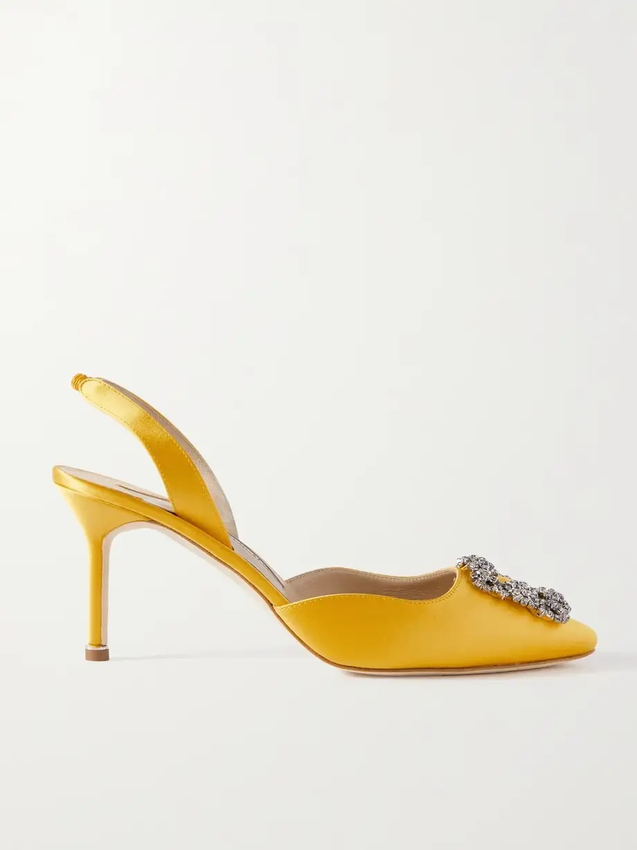 Żółte szpilki na obcasie Manolo Blahnik, 1216 euro / (Fot. Materiały prasowe)