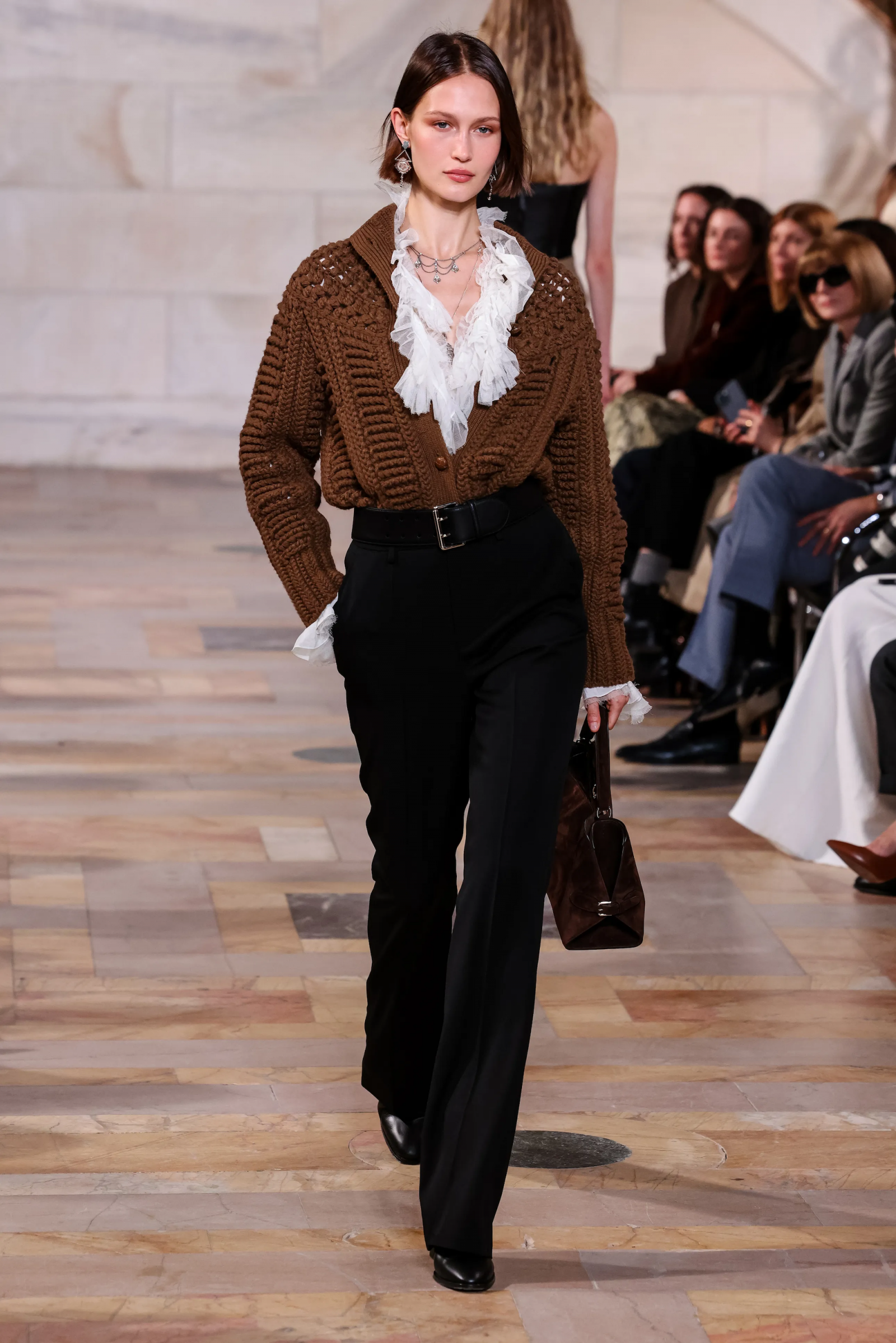 Ralph Lauren na jesień-zimę 2025-2026 (Fot. WWD/Getty Images)