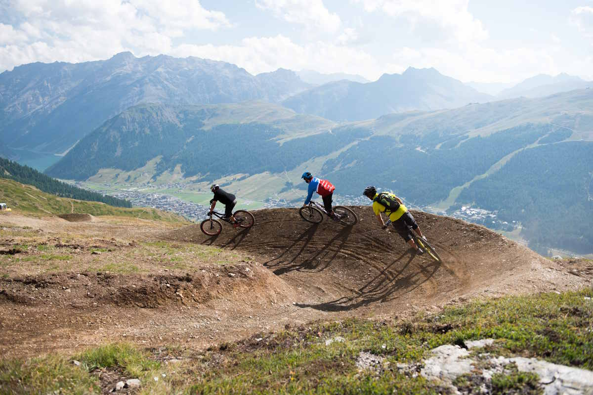 Livigno dla rowerzystów.