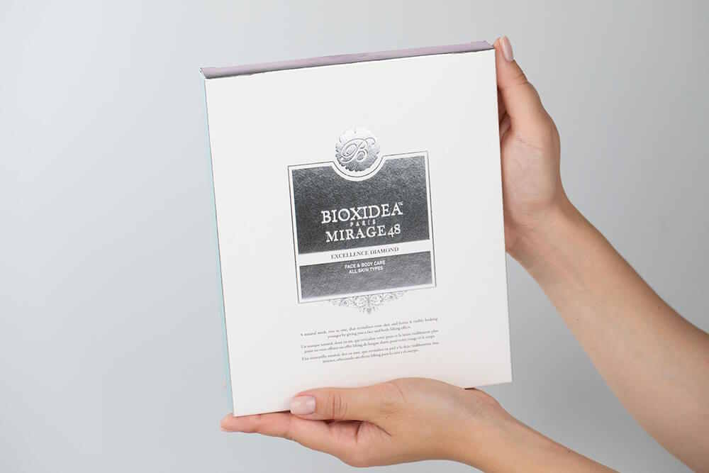 Bioxidea Mirage 48 Excellence Diamond  Maska na twarz nawilżająco - kojąca.