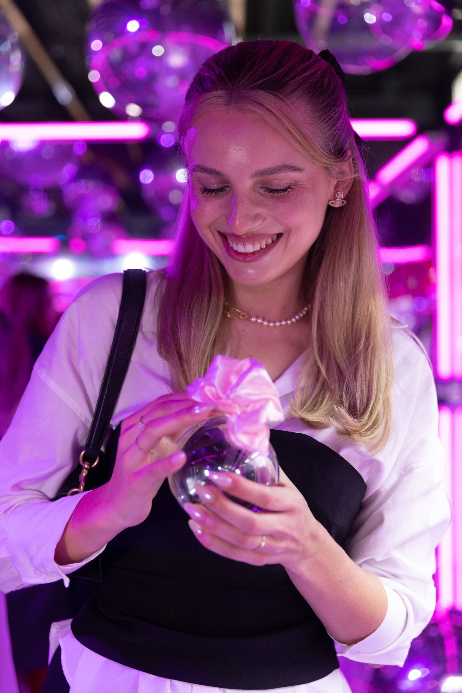 Wiktoria Baranik @victoriabarbae podczas wydarzenia marki LOreal Paris (Fot. Łukasz Dziewic)