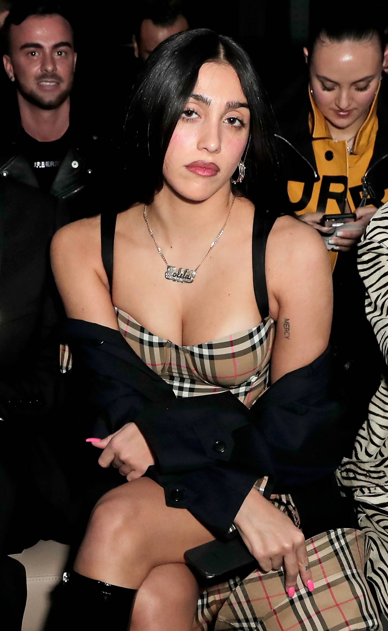 Na pokazie Burberry (Fot. Getty Images)