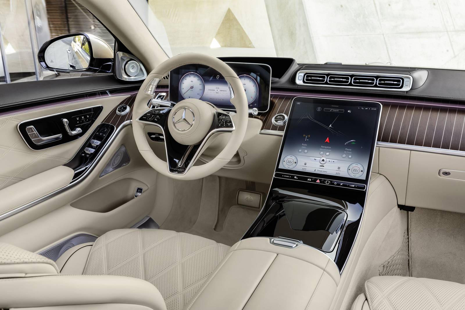 Mercedes-Maybach S (Fot. Materiały prasowe)