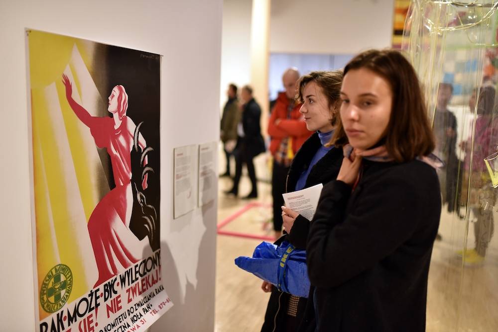 Wernisaż wystawy (Fot. Maciej Krajewski/Galeria Miejska Arsenał w Poznaniu)